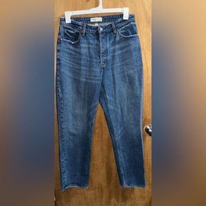 Abercrombie & Fitch Curve Love The Dad High Rise